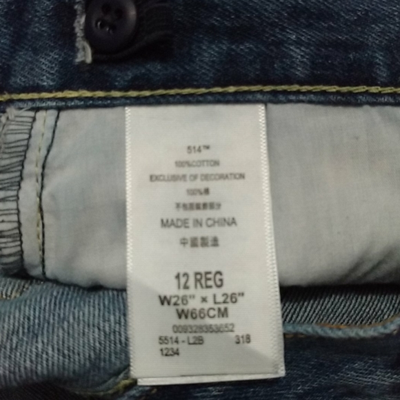 Levi's jeans 12 Reg - Picture 5 of 7